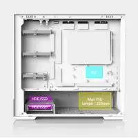 Кутия Zalman P30 AIR White Case mATX