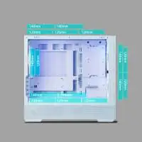 Кутия Zalman P30 AIR White Case mATX