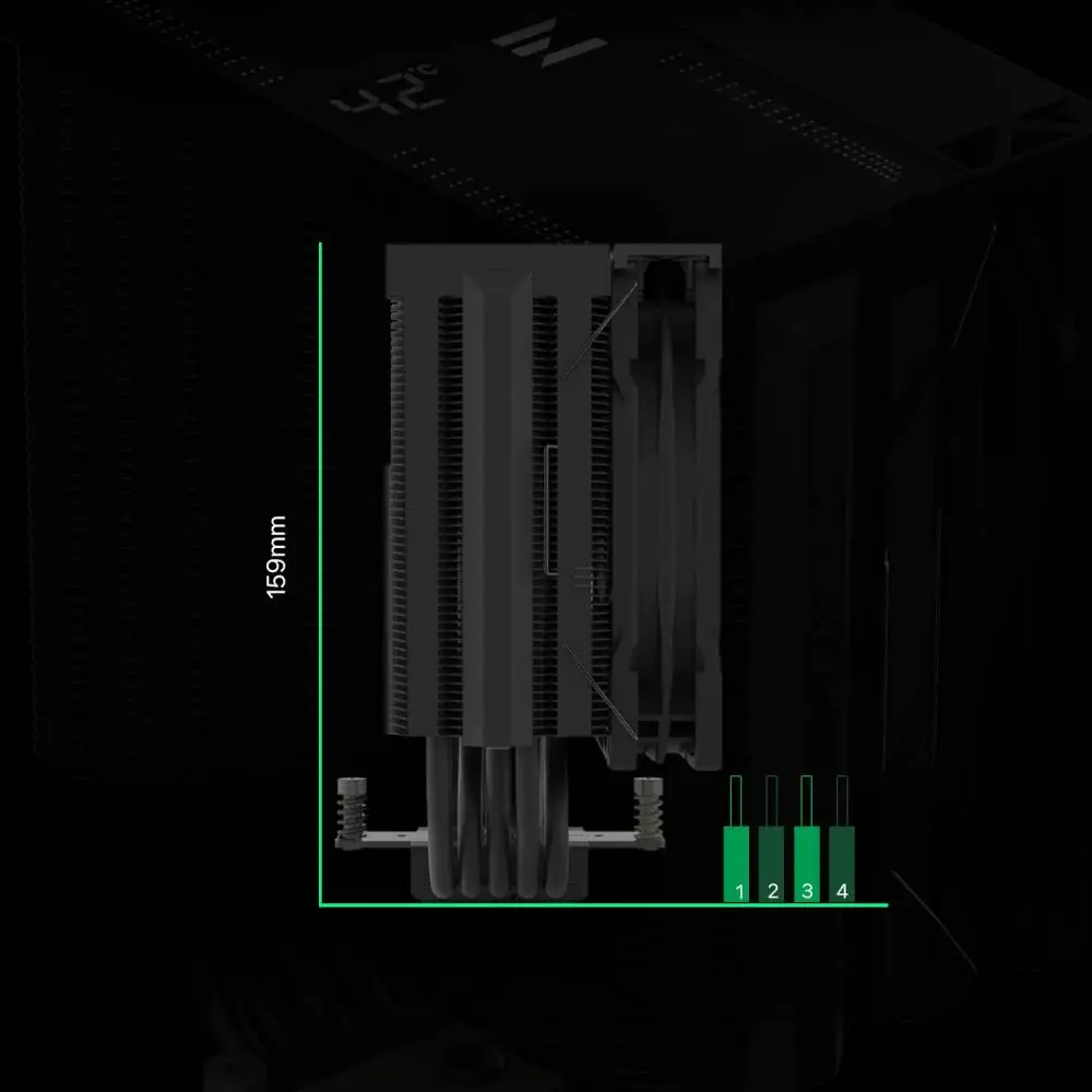 Охлаждане за процесор Zalman CNPS13X DS ARGB CPU Cooler 