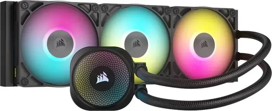Водно охлаждане за процесор Corsair iCUE LINK TITAN 360 RX RGB AIO Liquid CPU Cooler - CW-9061018-WW 