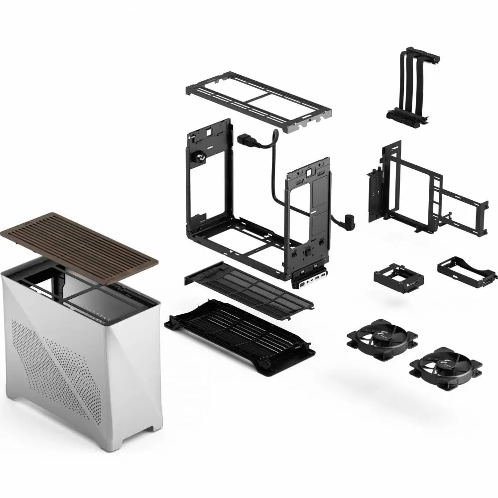 Кутия Fractal Era 2 ITX Silver - FD-C-ERA2N-01