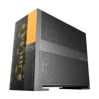 Кутия Geometric Future Model 5 Vent Black/Yellow Case EATX - 1AM5VTBY00100