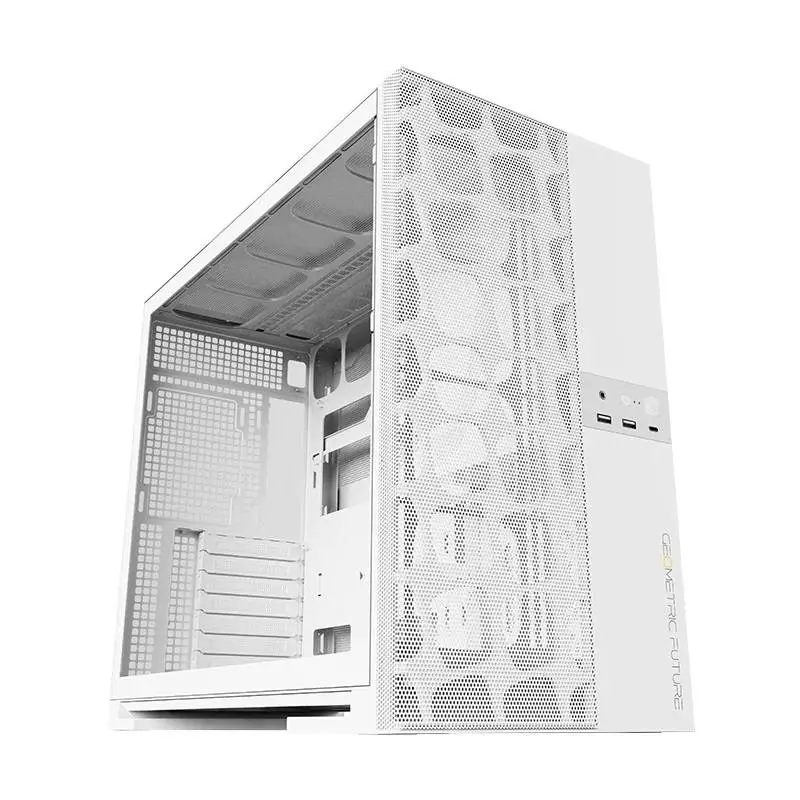 Кутия Geometric Future Model 5 Vent White Case EATX - 1AM5VTW00100