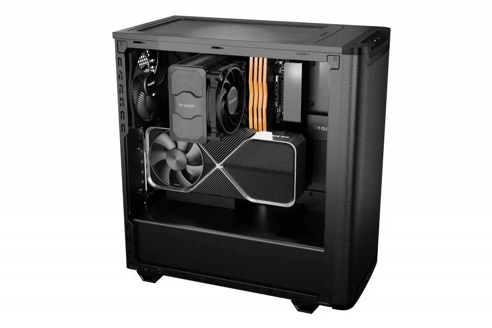 Кутия be quiet! Pure Base 501 Airflow Window Black Case ATX