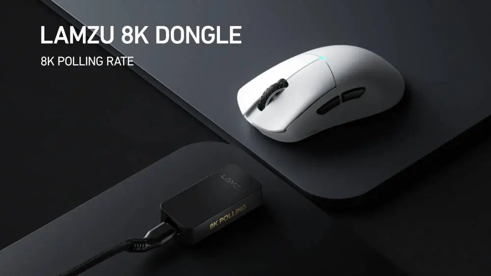 Lamzu приемник за мишка 8K DONGLE - White