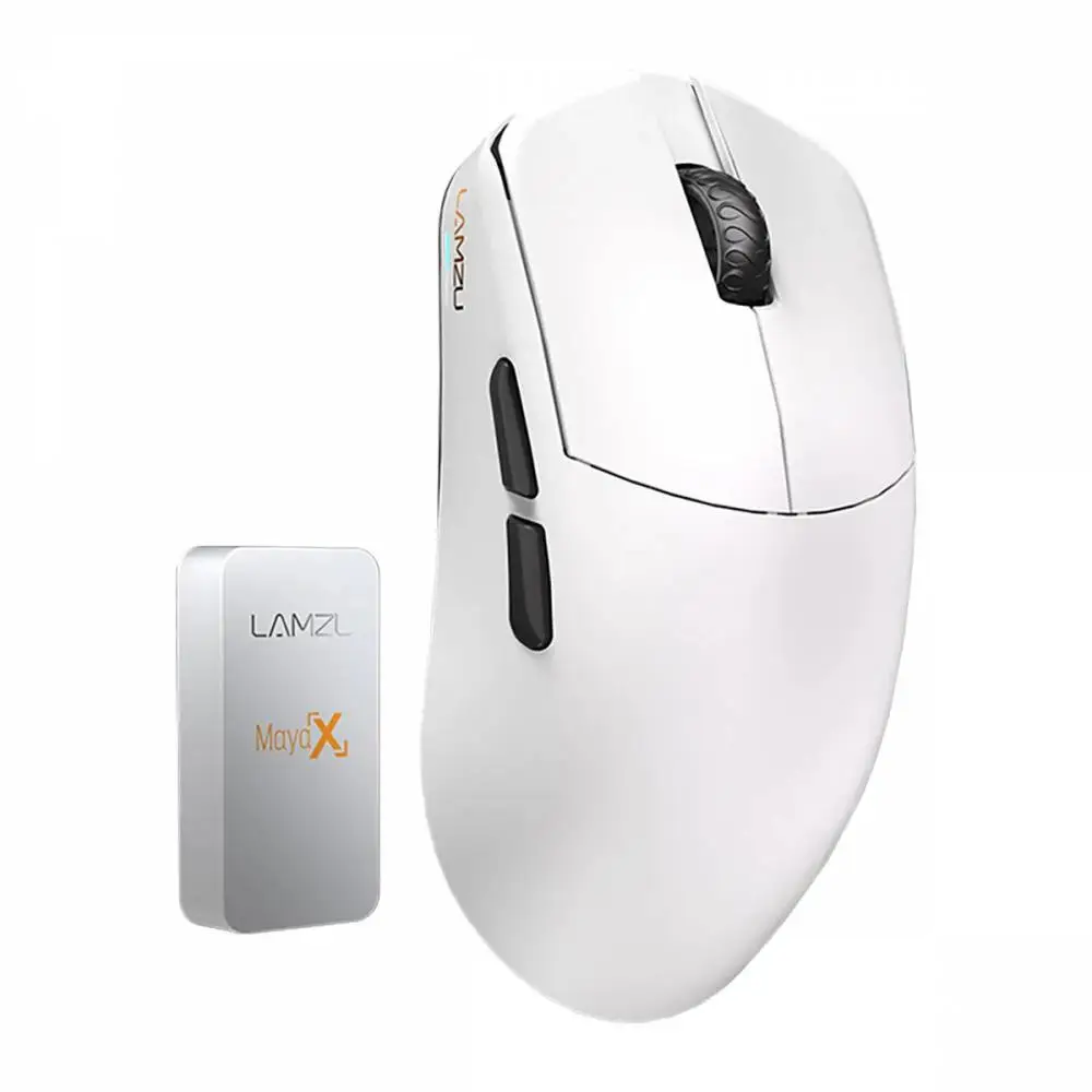 Геймърска мишка Lamzu MAYA X 8K - White