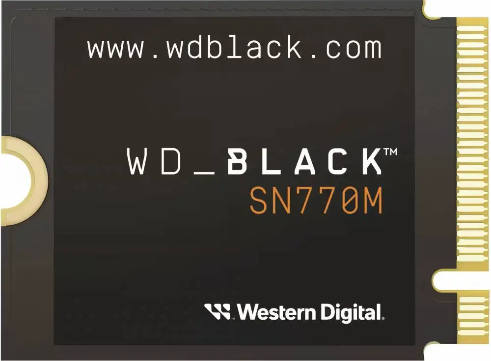 Диск SSD WD SN770M Black 2TB M.2 2230 NVMe PCIe Gen4x4 - WDS200T3X0G