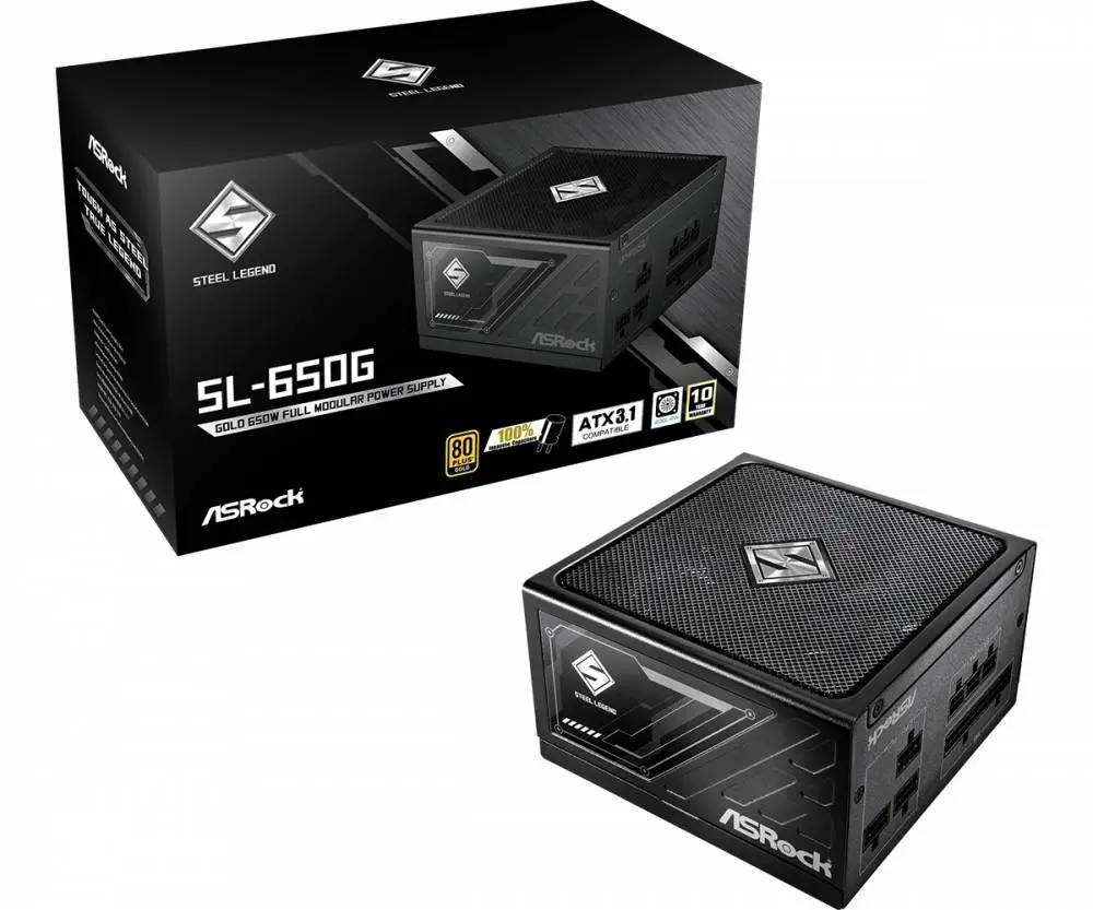 Захранване Asrock SL-650G 650W 80 Plus Gold PSU ATX 3.1