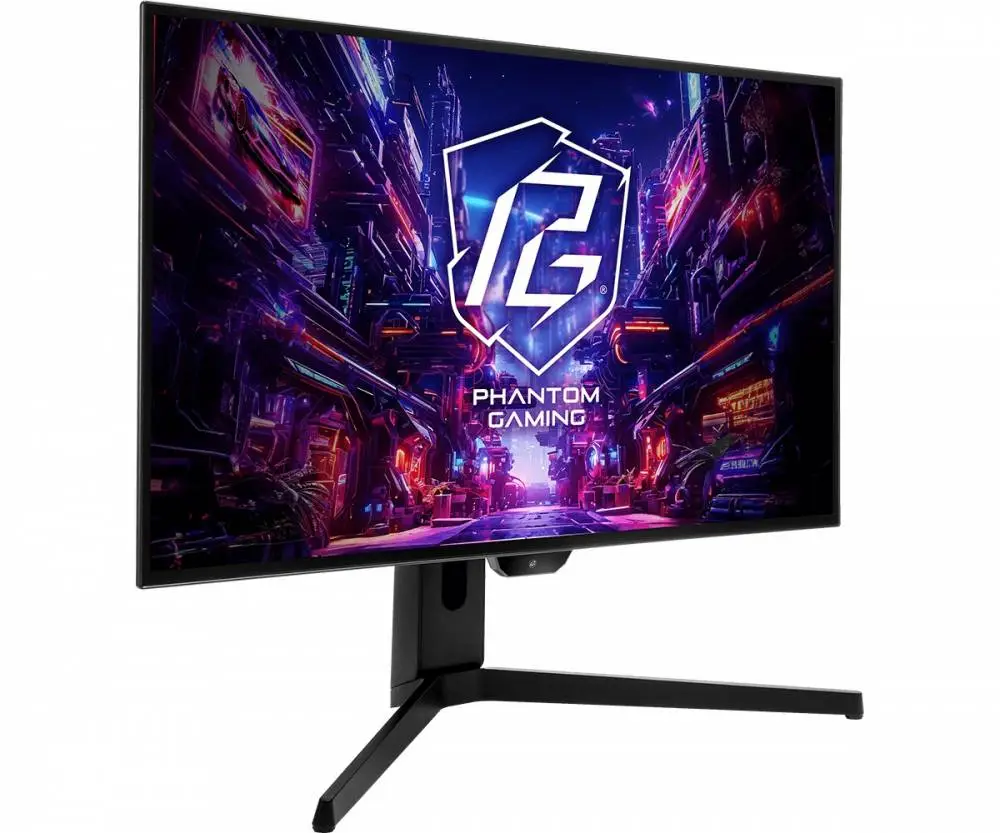 Монитор Asrock PGO27QFS, 27", WOLED 2560x1440, 240Hz, 0.03ms,  DisplayHDR True Black 400, AMD FreeSync Premium Pro 