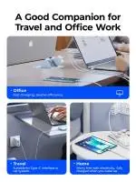 Orico кабел Cable USB C-to-C PD 100W Charging 1.0m White - CDX-100CC-WH