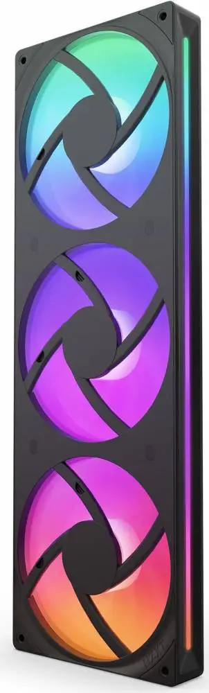Вентилатори NZXT F360 Black RGB Core 3-Pack - RF-U36HF-B1