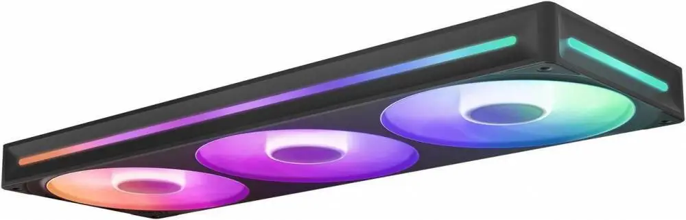 Вентилатори NZXT F360 Black RGB Core 3-Pack - RF-U36HF-B1
