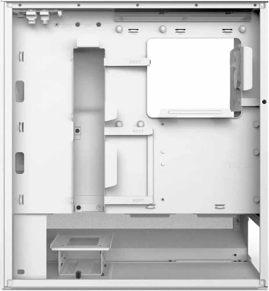Кутия NZXT H5 Flow RGB 2024 White Mid-Tower