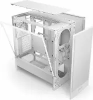 Кутия NZXT H5 Flow RGB 2024 White Mid-Tower