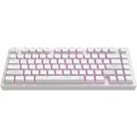 Геймърскa механична клавиатура Dark Project ALU81A Terra Nostra White RGB
