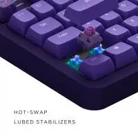Геймърскa механична клавиатура Dark Project ALU87B Celestial RGB