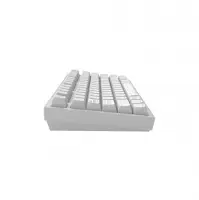Геймърскa безжична клавиатура Dark Project ALU81A Terra Nova White RGB