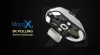 Геймърска мишка Lamzu MAYA X 8K - Wireless Gaming Mouse - Cloud Grey