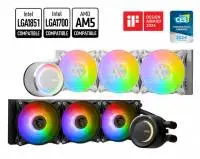 Водно охлаждане за компютър MSI MAG CORELIQUID E360 WHITE