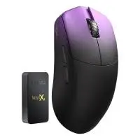 Геймърска мишка Lamzu MAYA X 8K - Wireless Gaming Mouse - Purple Shadow