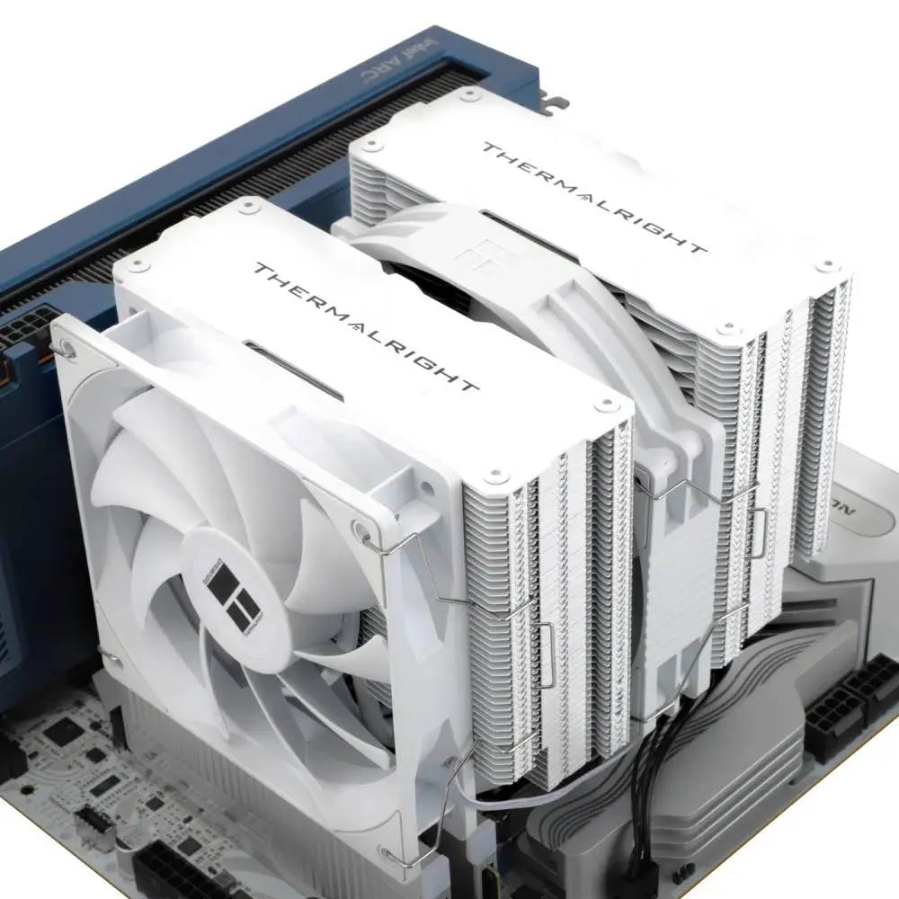 Охладител за процесор Thermalright Peerless Assassin 140 White CPU Cooler Dual-Tower 