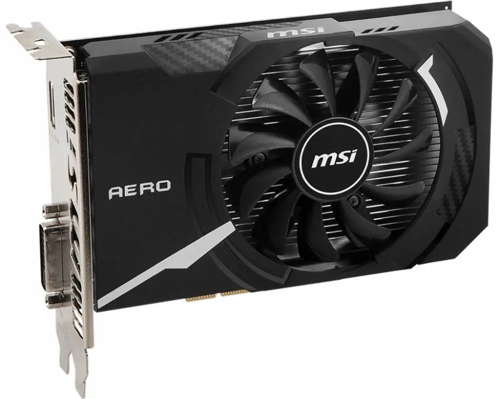 Видео карта MSI GeForce GT 1030 AERO ITX 2GD4 OC