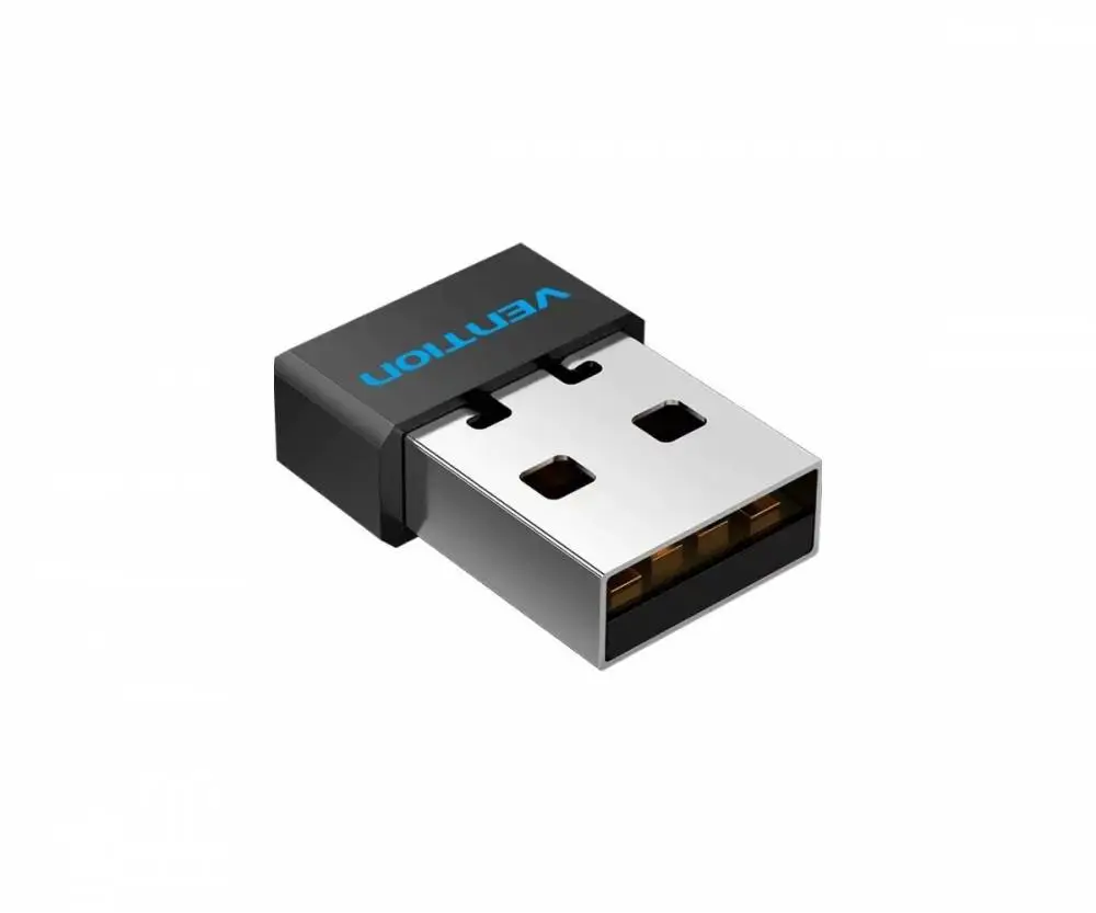 Безжичен адаптер Vention WiFi USB adapter, 200Mbps, 802.11n, Black - KDRB0