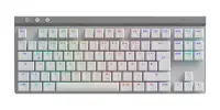 Безжична геймърска клавиатура Logitech G515 Lightspeed TKL White