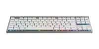 Безжична геймърска клавиатура Logitech G515 Lightspeed TKL White