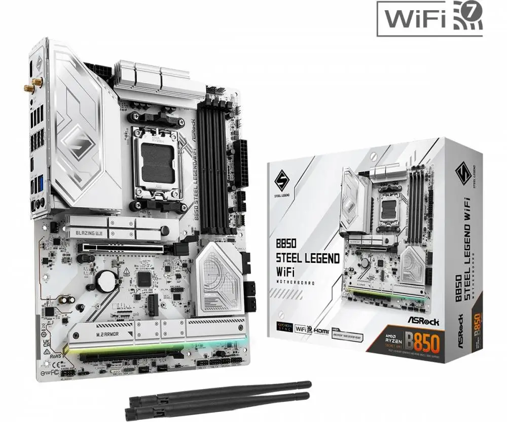Дънна платка Asrock B850 STEEL LEGEND WIFI AM5
