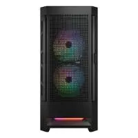 Кутия COUGAR DUOFACE RGB Mid-Tower Case Black - CGR-5ZD1B-RGB