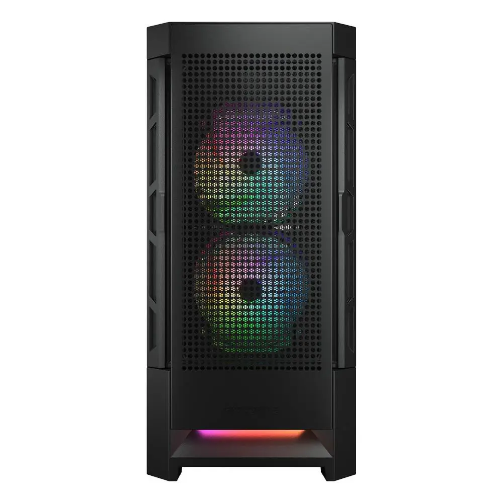 Кутия COUGAR DUOFACE RGB Mid-Tower Case Black - CGR-5ZD1B-RGB