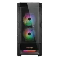 Кутия COUGAR DUOFACE RGB Mid-Tower Case Black - CGR-5ZD1B-RGB