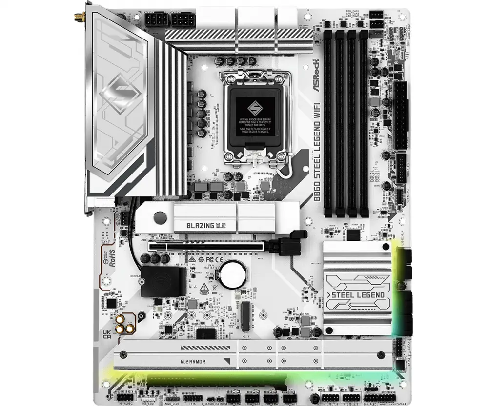 Дънна платка ASRock B860 STEEL LEGEND WIFI 6E LGA1851