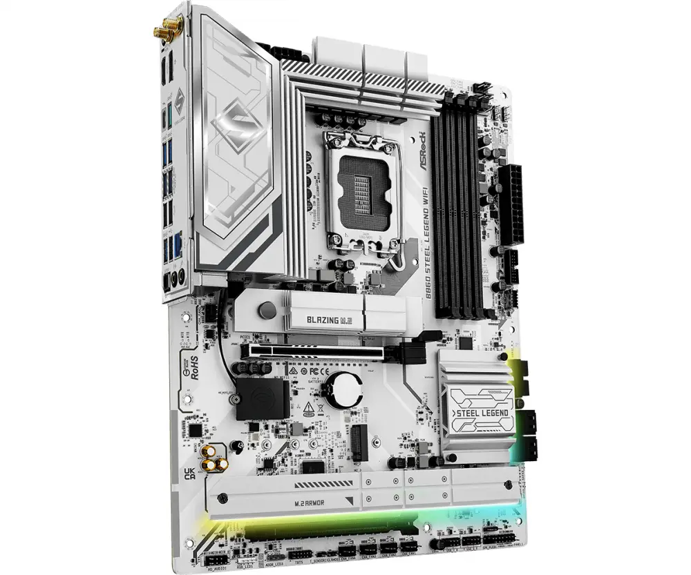 Дънна платка ASRock B860 STEEL LEGEND WIFI 6E LGA1851