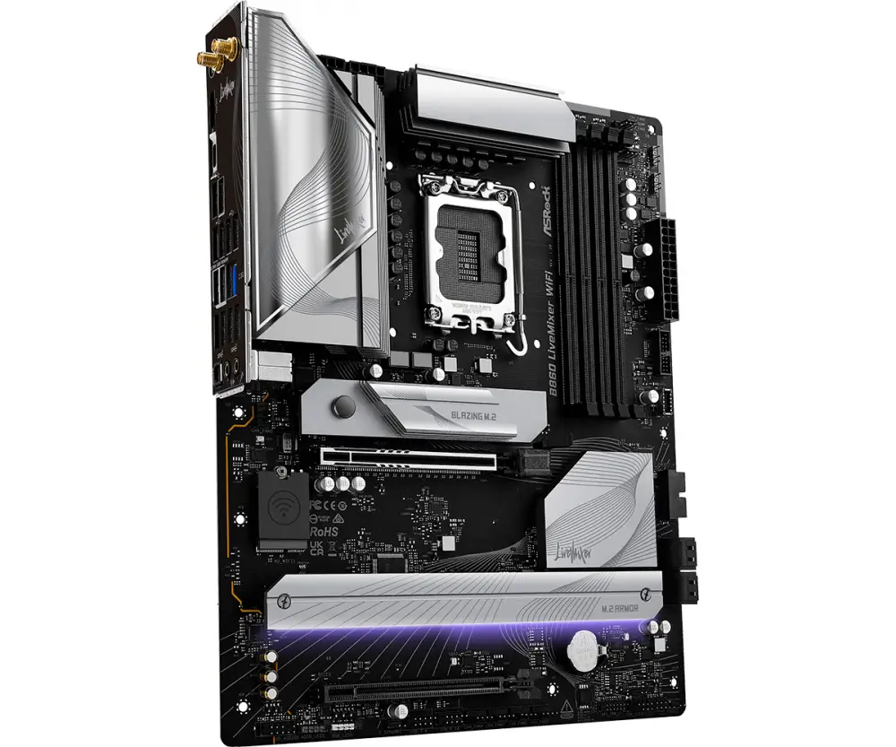 Дънна платка ASRock B860 LiveMixer WIFI 6E LGA1851