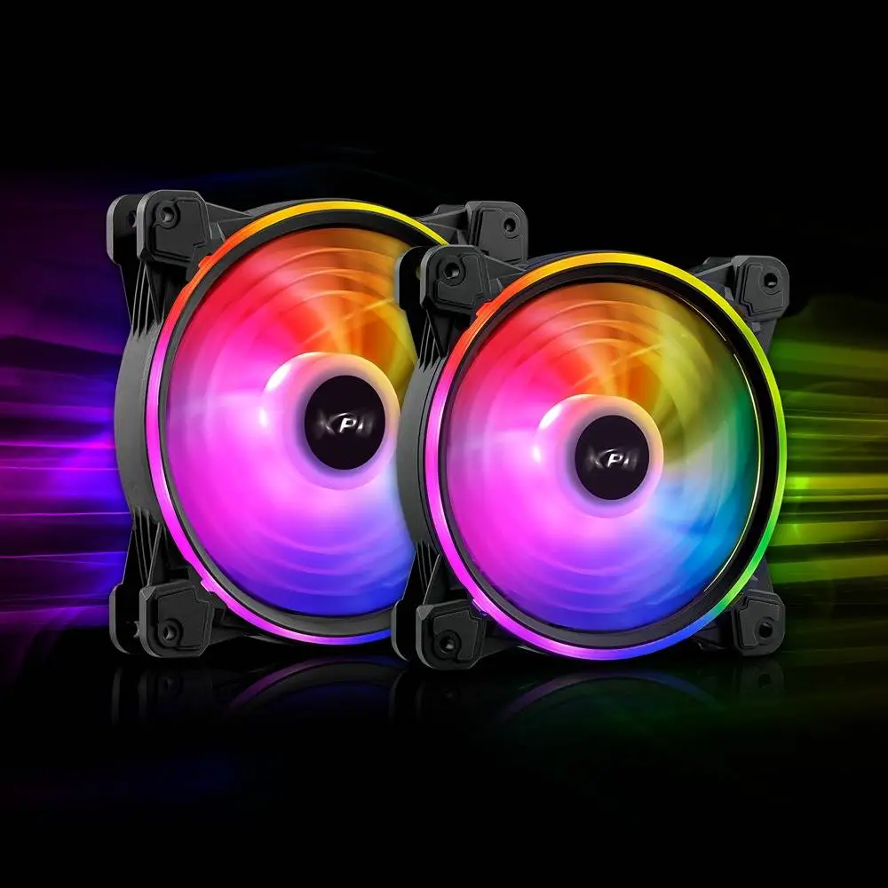 Вентилатор ADATA HURRICANE 140 ARGB PWM Black