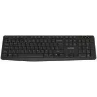 Клавиатура CANYON keyboard KB-W01 Wireless Black EN/BG