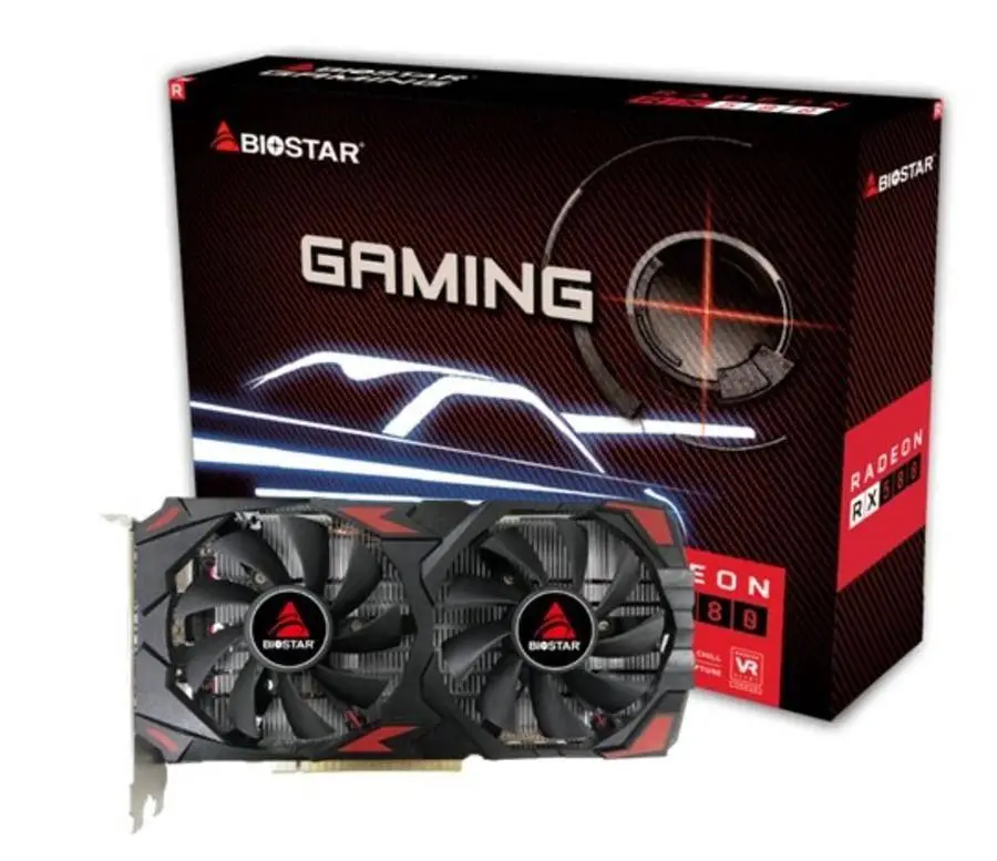 Видео карта Biostar AMD Radeon RX 580 8GB GDDR5
