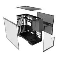 Кутия Geometric Future Model 5 Black/Grey Case EATX, 5 x 140 mm aRGB fans included