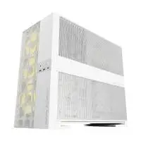 Кутия Geometric Future Model 5 Vent White Case EATX - 5 x 140 mm aRGB fans included