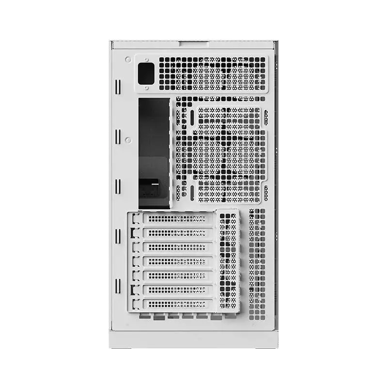 Кутия Geometric Future Model 5 Vent White Case EATX - 5 x 140 mm aRGB fans included