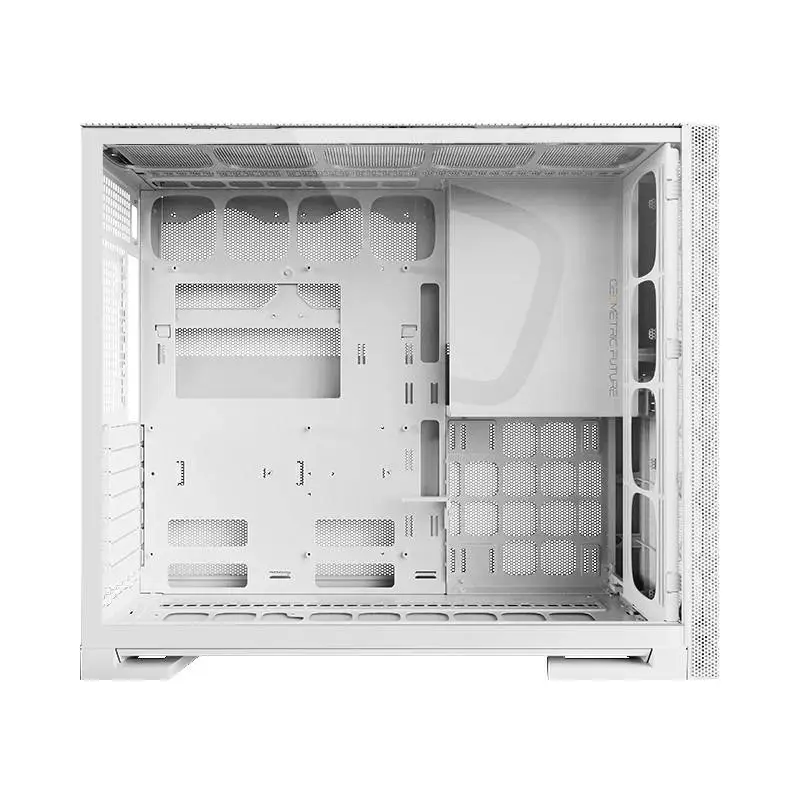 Кутия Geometric Future Model 5 Vent White Case EATX - 5 x 140 mm aRGB fans included