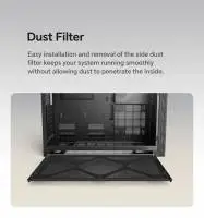 Кутия Geometric Future Model 5 Vent Black Case EATX - 5 x 140 mm aRGB fans included