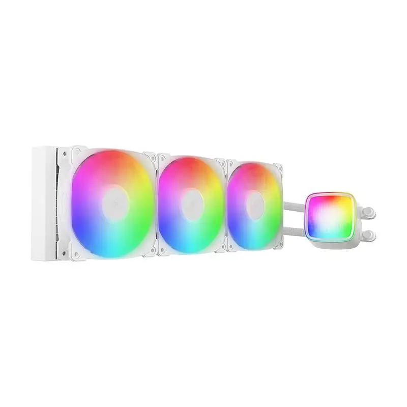 Водно охлаждане Geometric Future Eskimo Pro 360 White Water Cooling ARGB