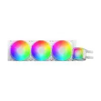 Водно охлаждане Geometric Future Eskimo Pro 360 White Water Cooling ARGB