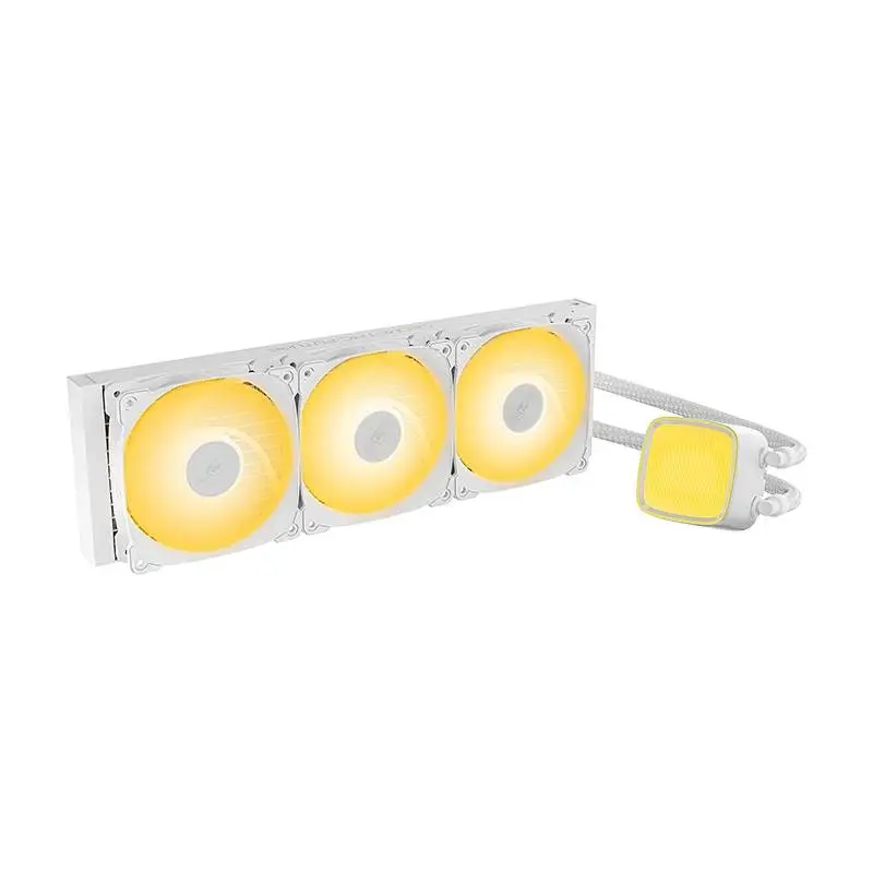 Водно охлаждане Geometric Future Eskimo Pro 360 White Water Cooling ARGB