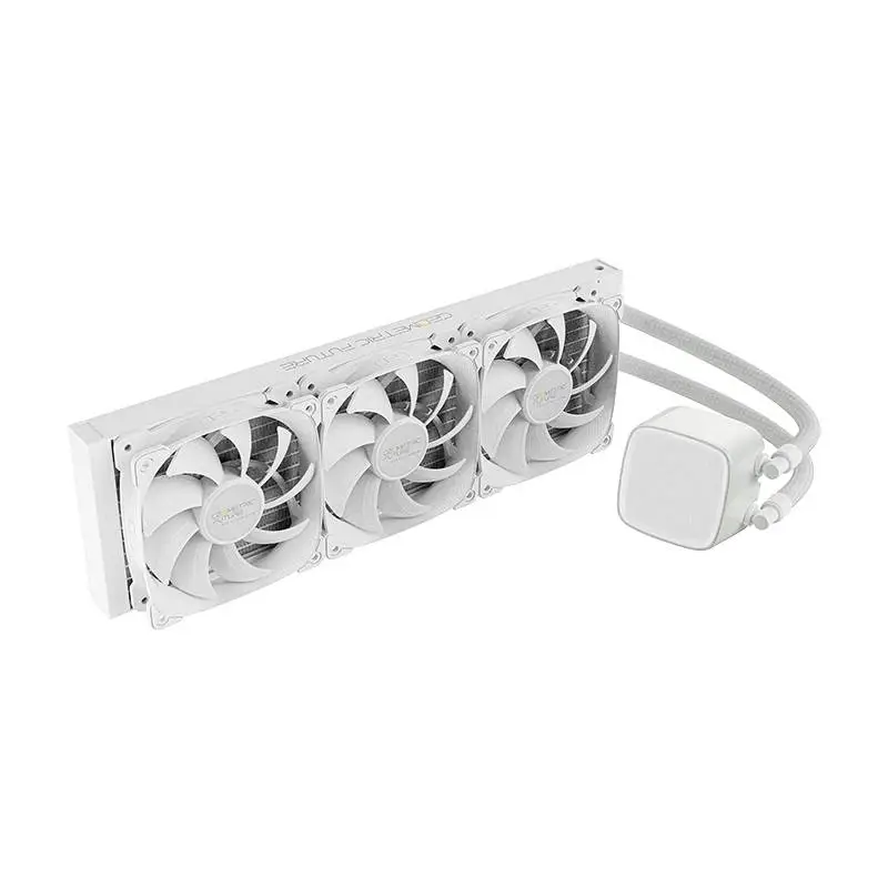 Водно охлаждане Geometric Future Eskimo Pro 360 White Water Cooling ARGB