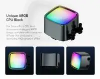 Водно охлаждане Geometric Future Eskimo Pro 360 White Water Cooling ARGB