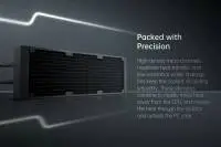 Водно охлаждане Geometric Future Eskimo Pro 360 White Water Cooling ARGB